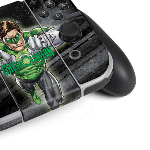 DC Comics Green Lantern Flying Action Pose Nintendo Switch OLED (2021) Skin